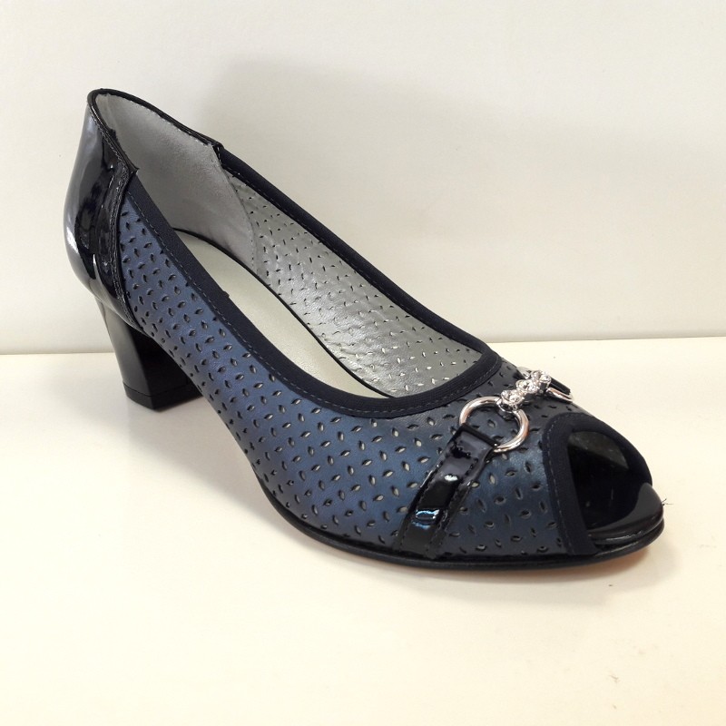 Decollete spuntate blu online